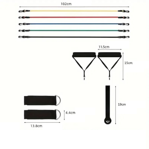 ElastiFit - Bandes Élastiques de Résistance Fitness